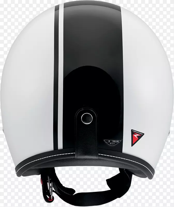 自行车头盔摩托车头盔AGV rp 60皇家白色-黑色自行车头盔
