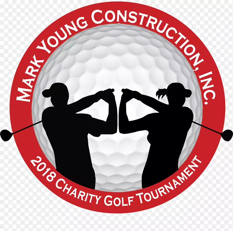 马克杨建筑公司标志Youtube字体高尔夫-慈善高尔夫