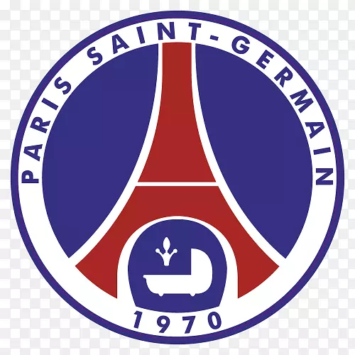 巴黎圣日耳曼F.C.标志品牌组织贴纸巴黎圣日耳曼PSG尺寸-PSG标志
