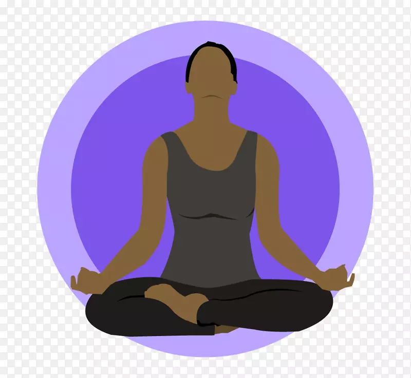 瑜伽和普拉提垫紫色瑜伽