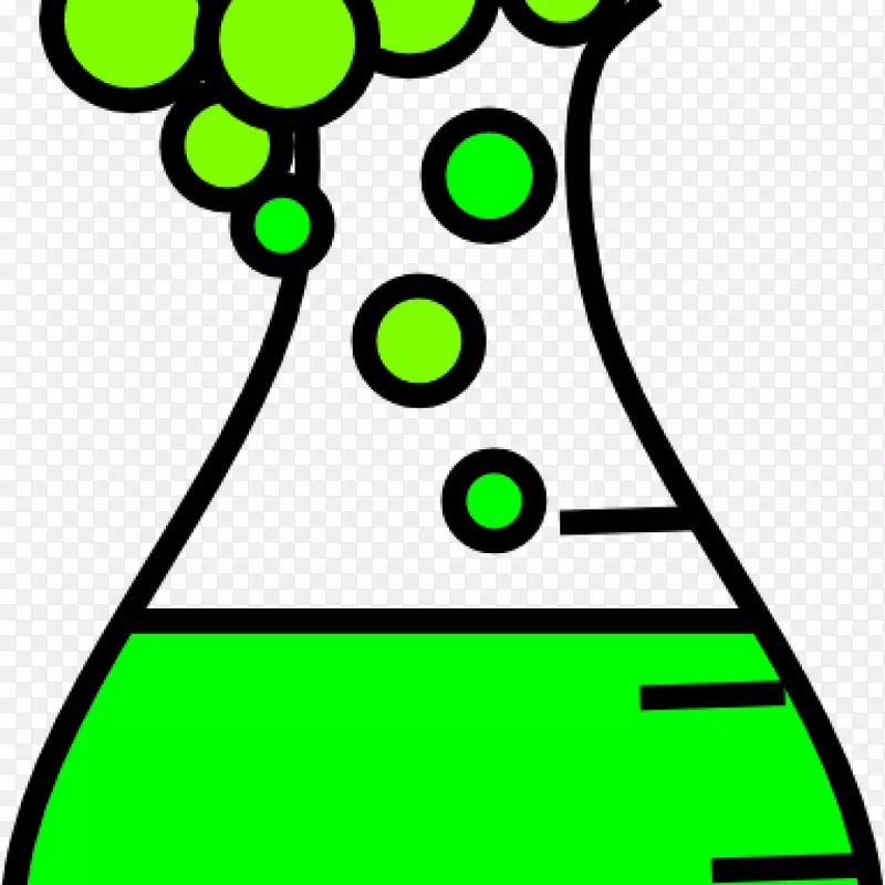 剪辑艺术烧杯实验室烧瓶化学-科学