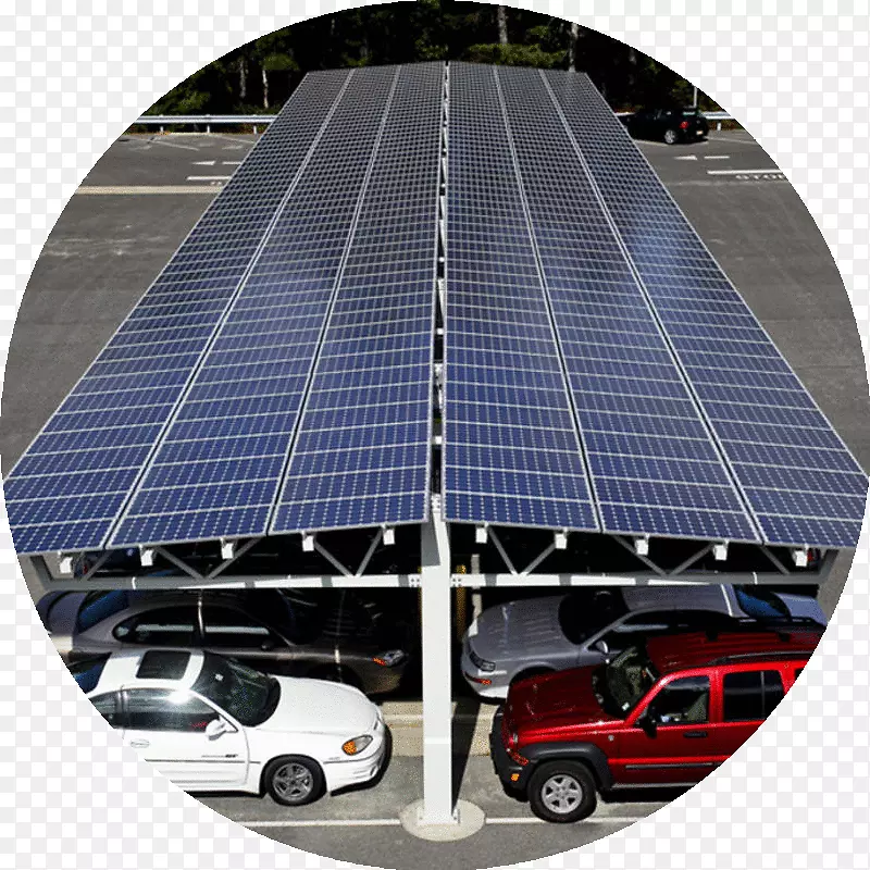 太阳能汽车停车场棚太阳能电池板-主机电源