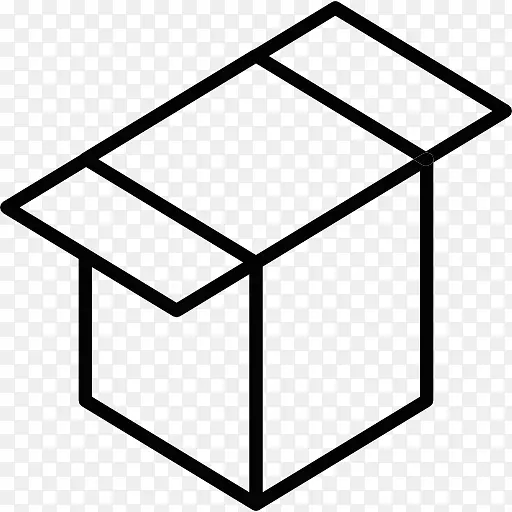 几何形状几何图形立方体计算机图标.形状