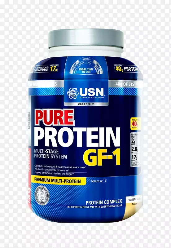纯蛋白gf-1，1公斤巧克力(新配方)胰岛素样生长因子结合蛋白类胰岛素样生长因子1膳食补充剂-女性必需品