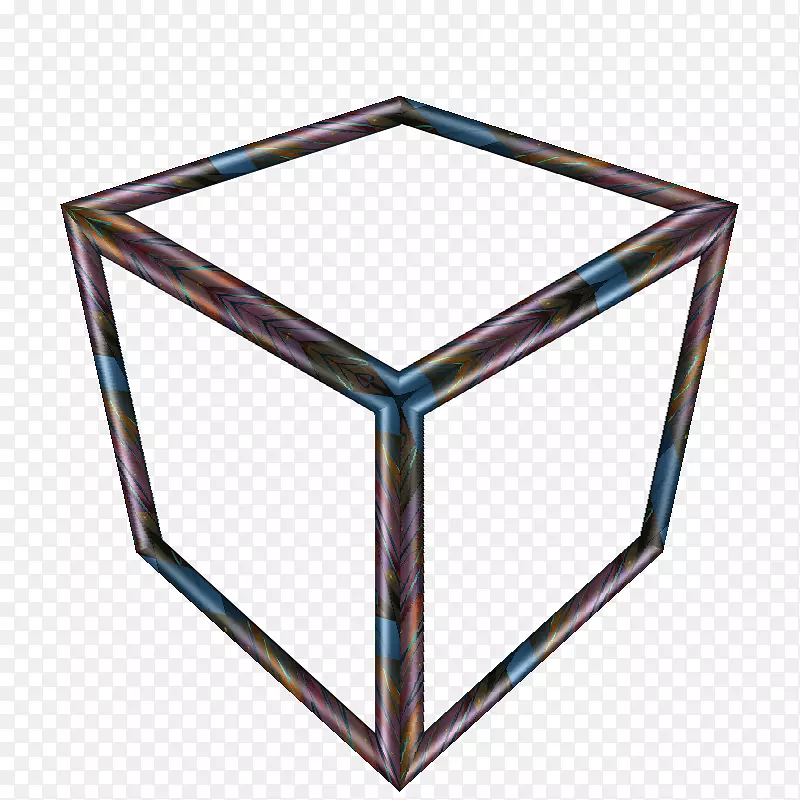 立方体形状几何图像立方体