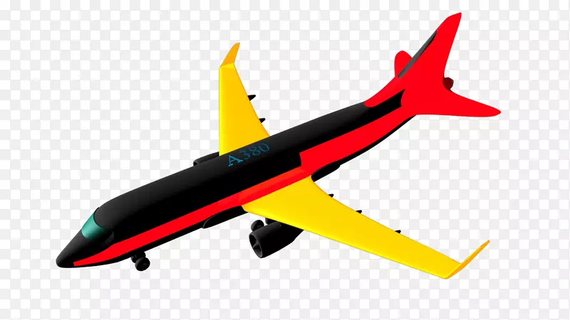 窄体飞机空中旅行无线电控制飞机模型飞机