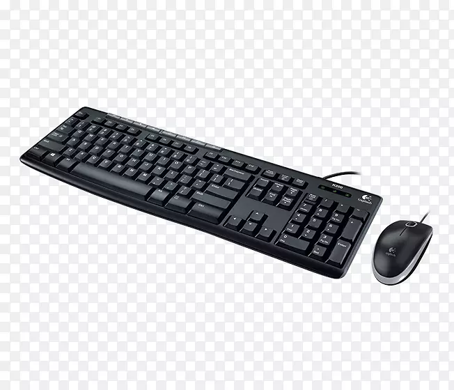 电脑键盘电脑鼠标罗技MK 200媒体组合键盘/鼠标组合键盘920-002565 mk 120键盘鼠标桌面电脑鼠标