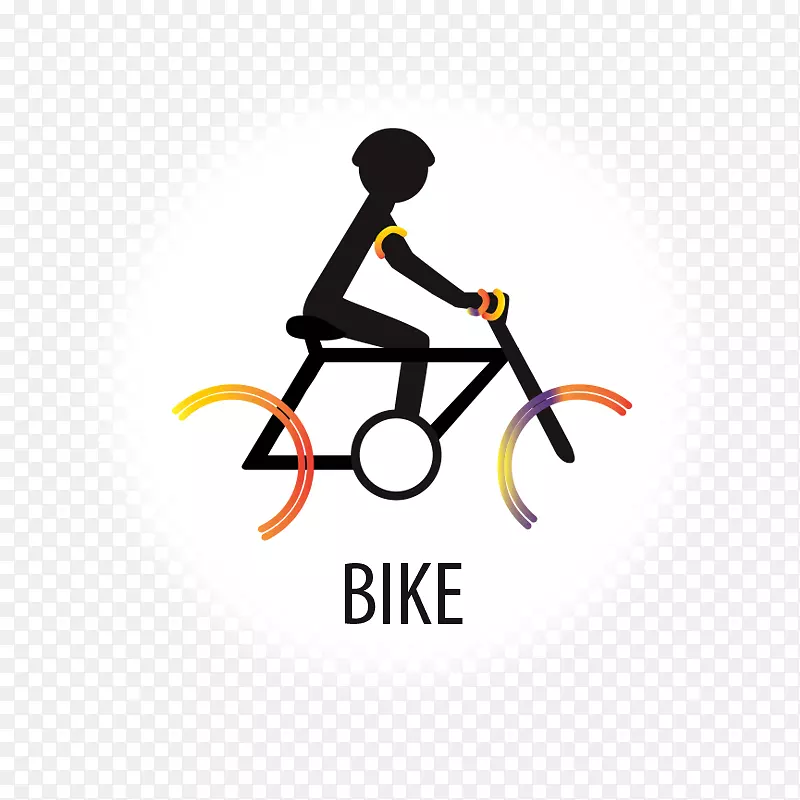自行车车架标志产品设计剪贴画.自行车灯
