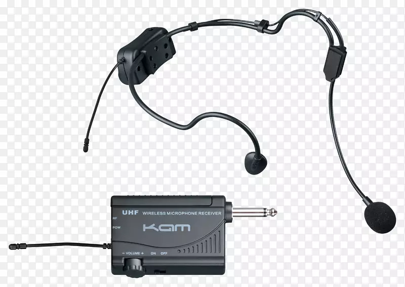 无线麦克风耳机Kam Kwm 1900 hs-话筒