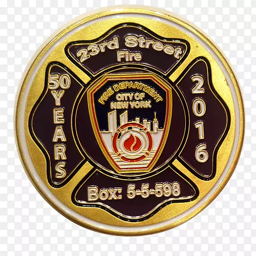 纽约市消防局标志挑战硬币911袭击消防车-FDNY救护车担架