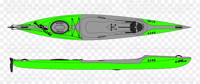 性能皮划艇公司冲浪滑雪板