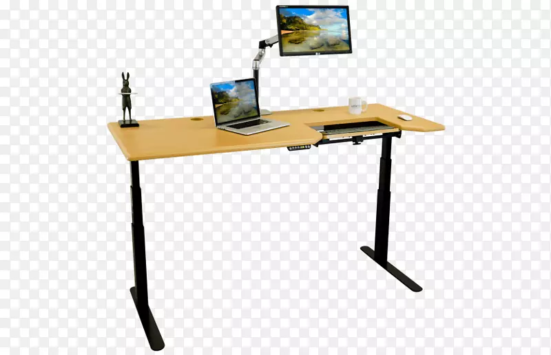 站立办公桌电脑办公桌跑步机办公桌-站立桌子