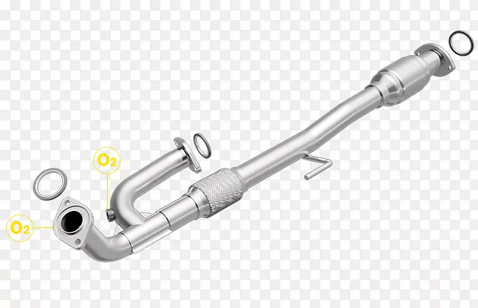 汽车排气系统产品设计催化器排气管