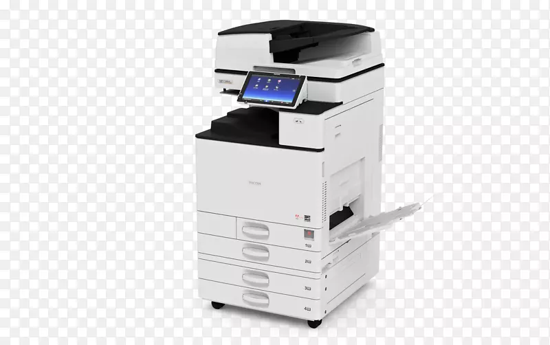 激光打印理光多功能打印机复印机打印机