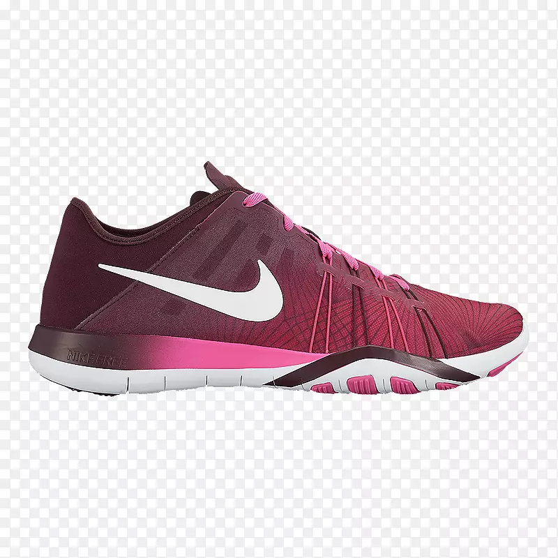 耐克免费tr 6女式训练鞋运动鞋耐克女式弹性运动鞋7-粉红色耐克鞋供女性徒步旅行