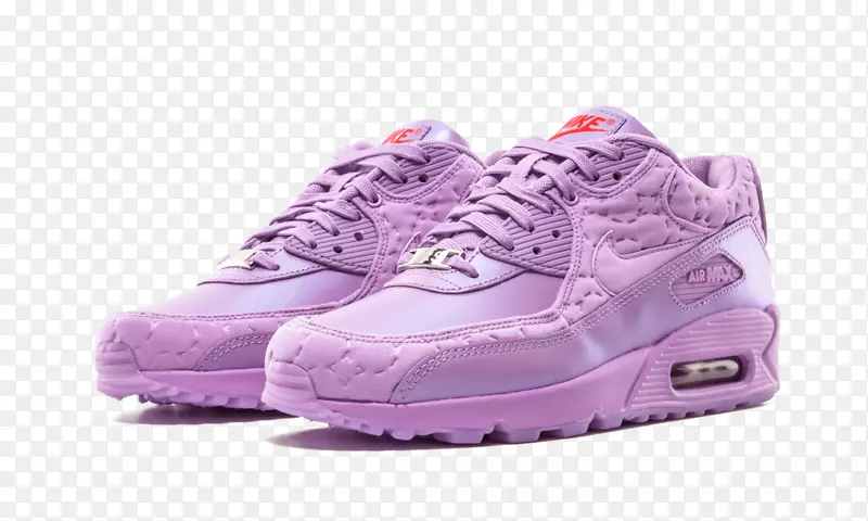 耐克AIR max 90牛仔布男QS耐克AIR max 90 wmns运动鞋-女式紫色耐克鞋