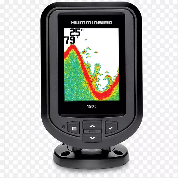 hhumminbird piranhamax 197C，温度409670-1，食人鱼搜索机Fishfinder Humminbird ...