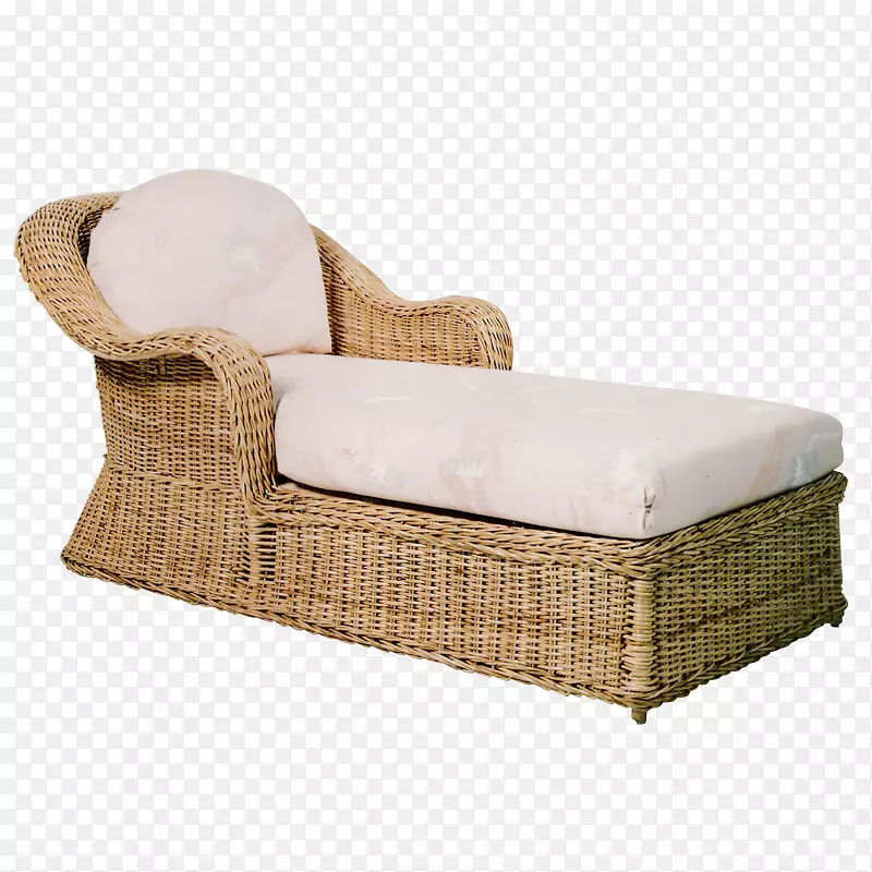 Eames躺椅，长椅，树脂柳条家具.小型卧室设计理念