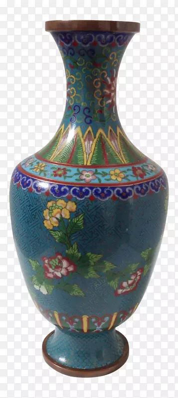 陶器花瓶-景泰蓝花瓶
