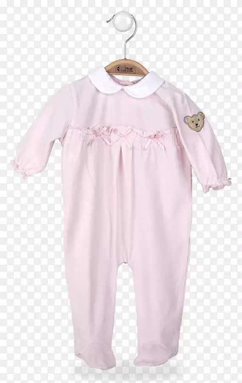 婴儿和幼童一件睡衣袖子套装婴儿泰迪服装
