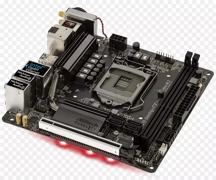 英特尔lga 1151 asRock z 370极值4微型ITX主板-阿斯洛克主板