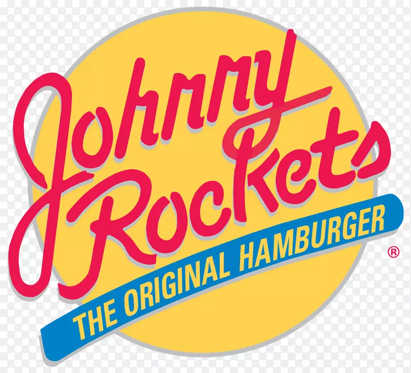 汉堡标志约翰尼火箭快餐-奶酪蛋糕工厂水牛翅膀
