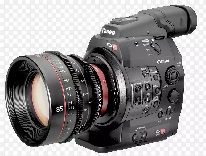 佳能EF镜头安装佳能c 300马克II相机-佳能C 300