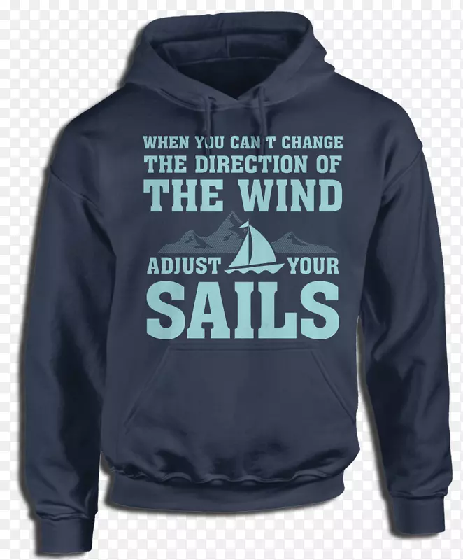 套头衫-蓝色的西雅图海鹰毛衣-调整你的帆