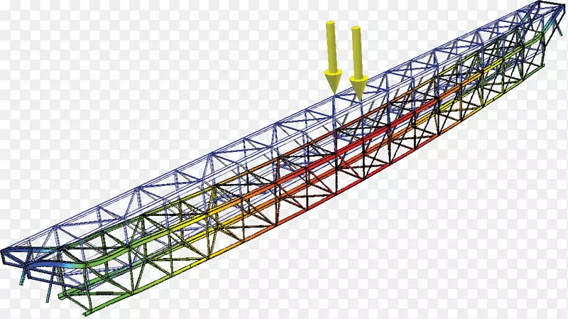结构桁架桥有限元分析-桁架桥设计