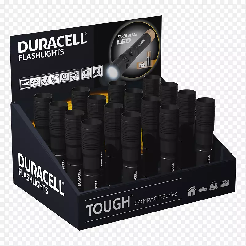 手电筒电池Duracell发光二极管CMP-9-D16-Duracell手电筒