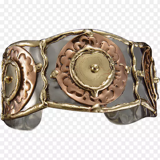 手镯铜带黄铜宝石铜首饰
