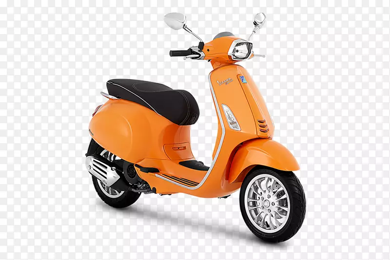 Piaggio Vespa GTS Vespa冲刺摩托车-橙色Vespa