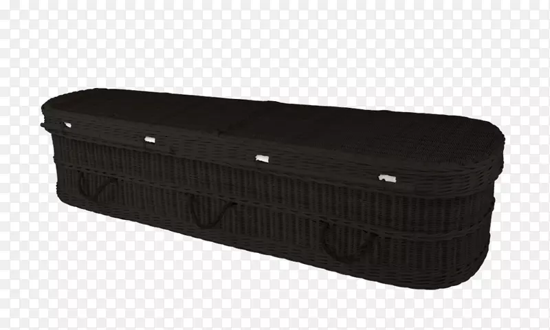 汽车产品设计矩形-黑色棺材