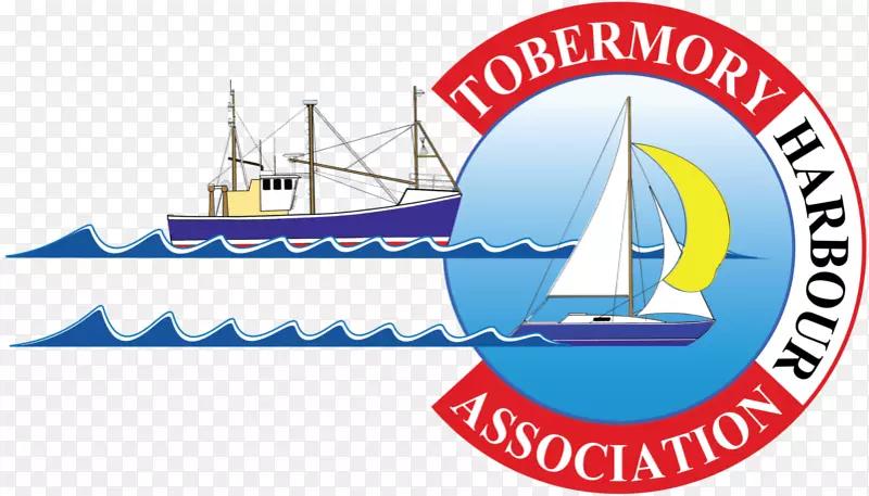 Mull水族馆船标志托伯莫里海港协会组织-浮筒船锚架