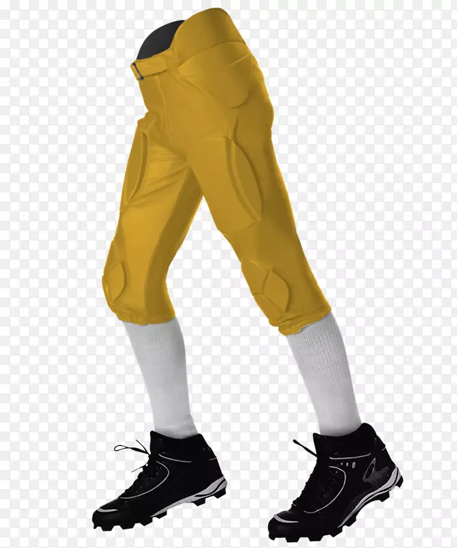 紧身裤、美式足球服-红色、黑色和金色的啦啦队制服