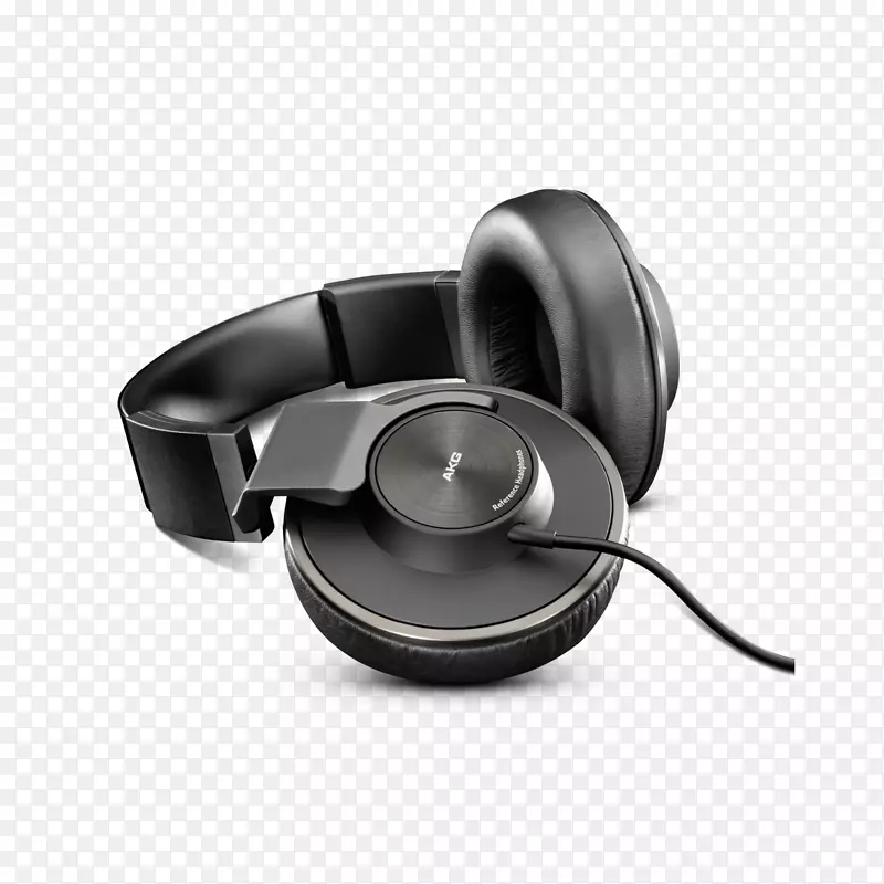 AKG k 550-耳机-全尺寸-带有黑色金属口音的哑光黑色，akg k 550 mkiii-剧院音响工程师