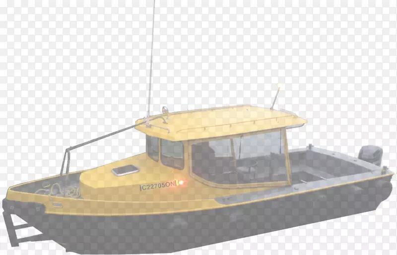 多伦多港水上的士船-浮舟车