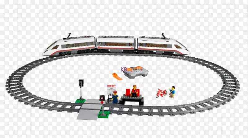 乐高60051城市高速旅客列车乐高60197城市旅客列车玩具火车和火车成套-自定义乐高城市