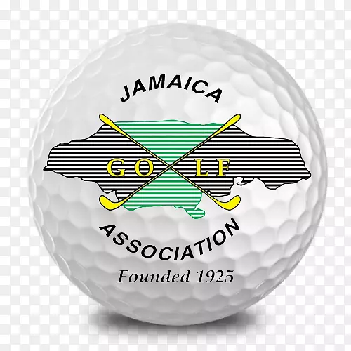 普利司通特软高尔夫球，高尔夫球钥匙链-牙买加半月