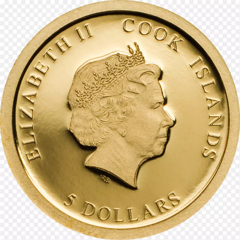 钱币投资法拉利有限公司。金牌-新西兰货币5美元