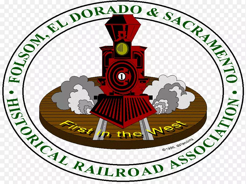 普拉塞尔维尔萨克拉门托山谷铁路(汉普顿站)加州州立铁路博物馆标志埃尔多拉多山，加州铁路运输-塞文谷铁路