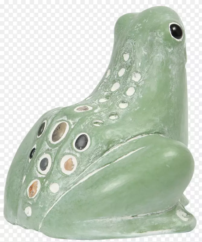 伊莎贝尔布卢姆真正的青蛙雕塑小狗-鼓舞人心的河石