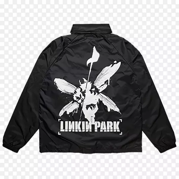 林肯公园桌面壁纸标志音乐家形象裁剪军装黑色夹克