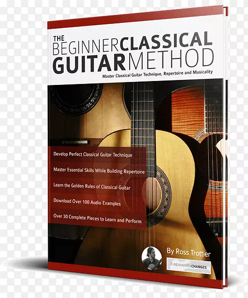 初学古典吉他的方法：掌握古典吉他技巧，曲目和音乐性为古典吉他第一乐章：大师二十位古典吉他大师。