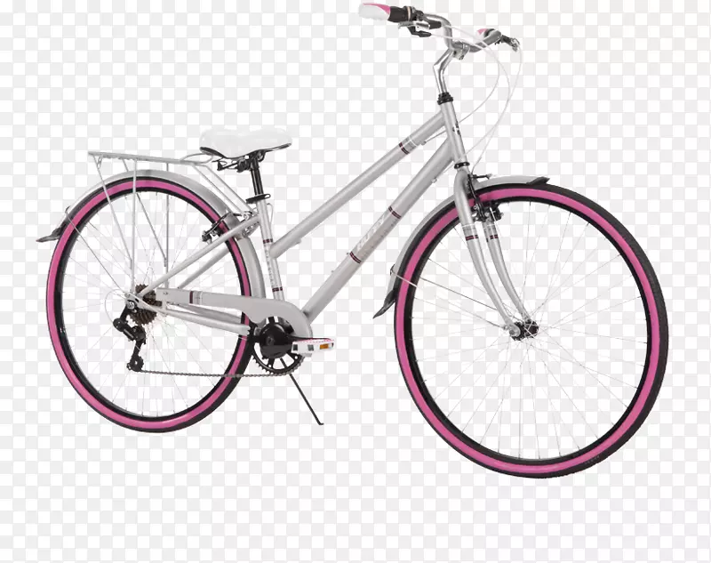城市自行车山地车混合自行车-一般男孩骑自行车