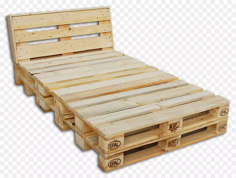 床架、木材、硬木胶合板-托盘床