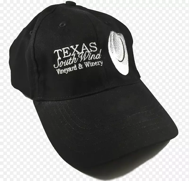 得克萨斯州南风葡萄园酒厂，LLC棒球帽普通葡萄帽-奥利弗软红酒盒