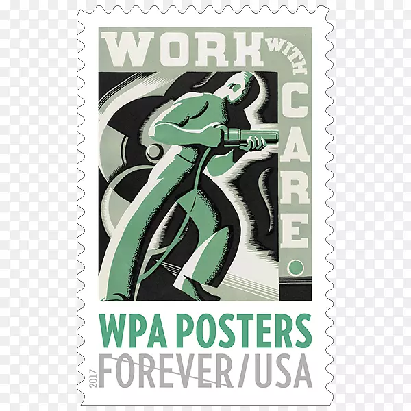 美利坚合众国新政为人民制作进度管理海报：WPA-FDR新政计划的艺术