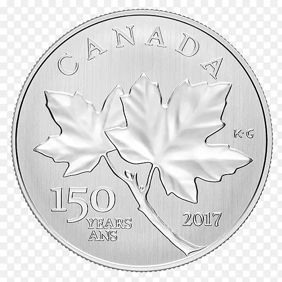 金币150周年纪念加拿大银枫叶薄荷叶设计