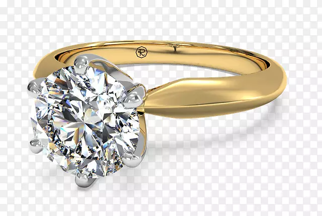 订婚戒指克拉钻石结婚戒指